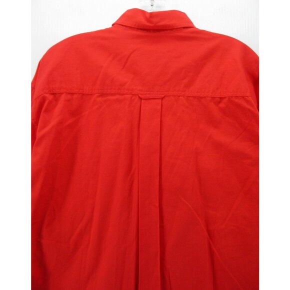 VINTAGE Abercrombie & Fitch Shirt Medium Button Up Field Outdoor 90s NEW - Picture 7 of 11